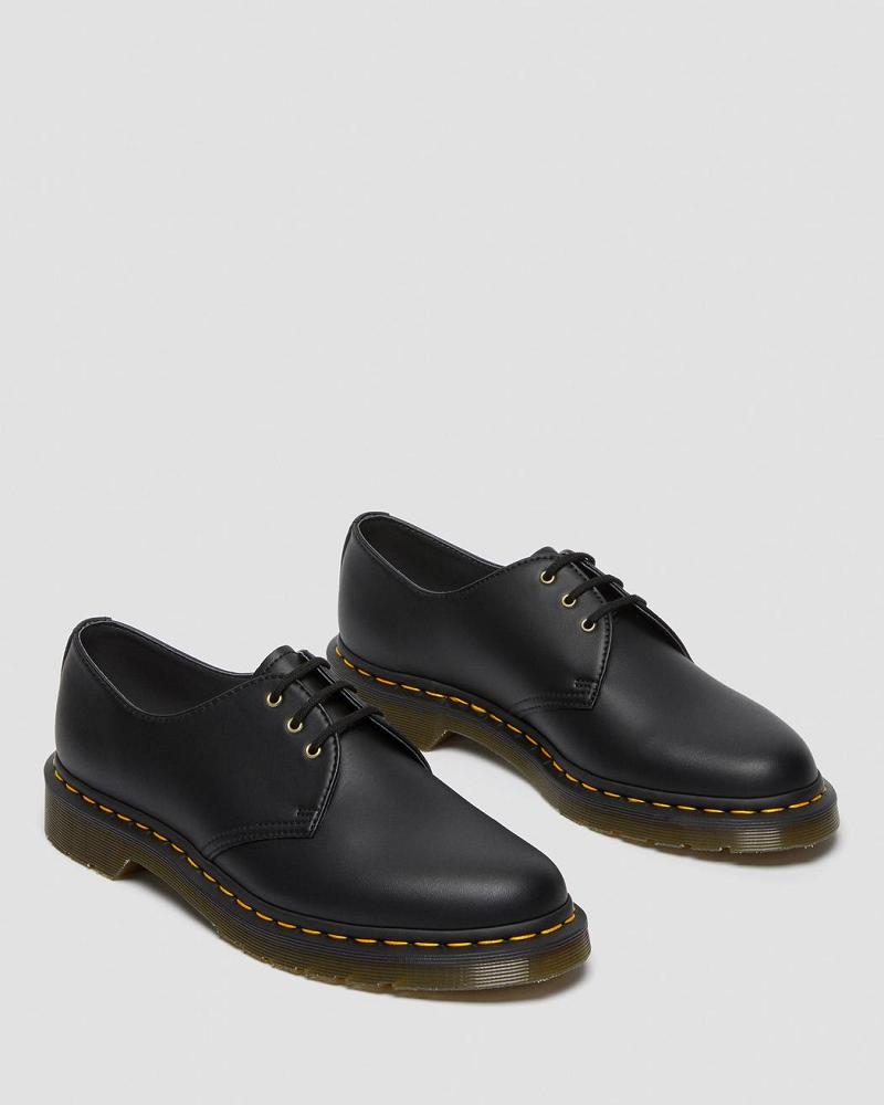 Zapatos Oxford Dr Martens Vegan 1461 Felix Hombre Negros | MX 199CTV